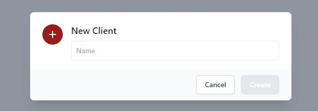 Creating new configuration